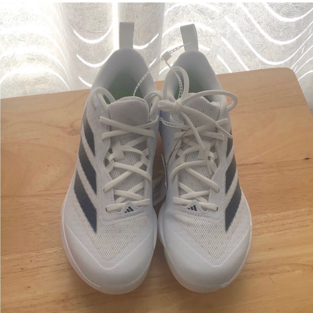 NWT Adidas Adizero Instinct Women’s Softball Cleats Shoes Size 8.5 White Blue
